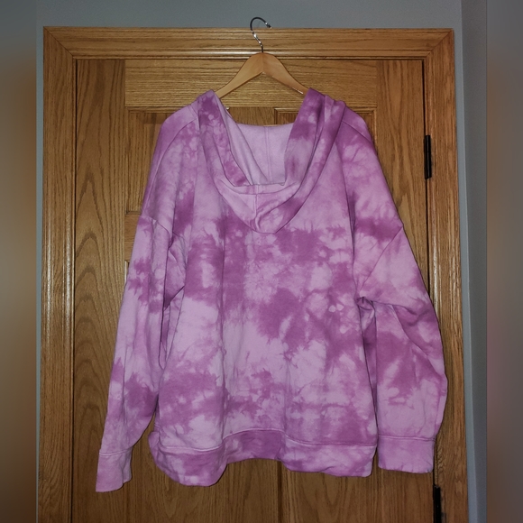 SONOMA Tie Dye Athletic Hoodie. 3X. - Picture 2 of 3